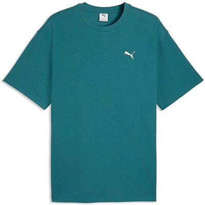 Puma Herren T-Shirt Ess Elevated Relaxed petrol M M Puma Herren T-Shirt Ess Elevated Relaxed petrol M M