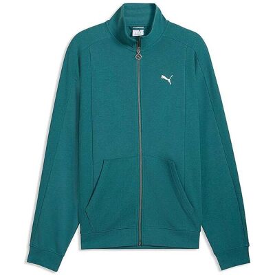 Puma Herren Kapuzenjacke Class Relaxed Pinnacle Track Jack petrol M M Puma Herren Kapuzenjacke Class Relaxed Pinnacle Track Jack petrol M M