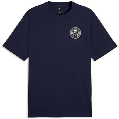 Puma Herren T-Shirt Graphics Badge dunkelblau M M Puma Herren T-Shirt Graphics Badge dunkelblau M M