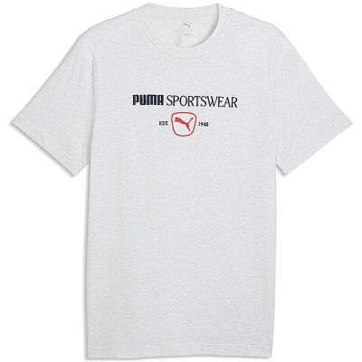 Puma Herren T-Shirt Class Graphic weiss XL M Puma Herren T-Shirt Class Graphic weiss XL M