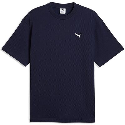 Puma Herren T-Shirt Ess Elevated dunkelblau M M Puma Herren T-Shirt Ess Elevated dunkelblau M M