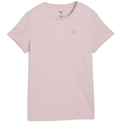 Puma Damen T-Shirt Ess Elevated rosa L W Puma Damen T-Shirt Ess Elevated rosa L W