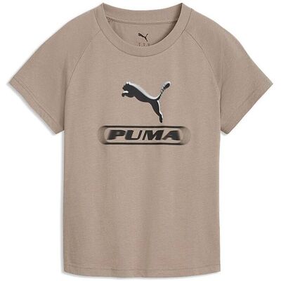 Puma Damen T-Shirt Graphic camel M W Puma Damen T-Shirt Graphic camel M W