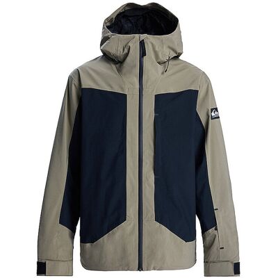 QUIKSILVER Herren Snowboardjacke Ultralight Stretch 20K beige XL M QUIKSILVER Herren Snowboardjacke Ultralight Stretch 20K beige XL M