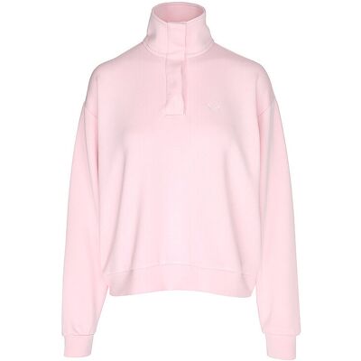 ROXY Damen Sweater Rise & Vibe Fleece rosa M W ROXY Damen Sweater Rise & Vibe Fleece rosa M W