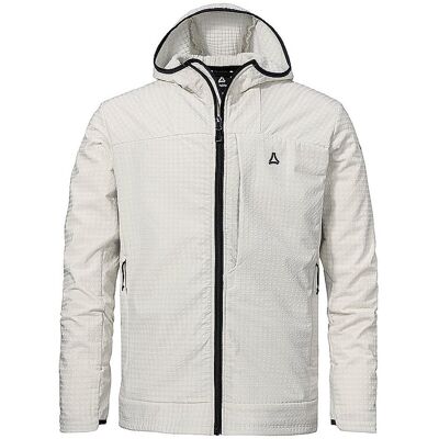 SCHÖFFEL Herren Fleecejacke Enixa Hoodie hellgrau 56 M SCHÖFFEL Herren Fleecejacke Enixa Hoodie hellgrau 56 M