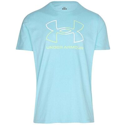 UNDER ARMOUR Herren T-Shirt UA Foundation hellblau XL M UNDER ARMOUR Herren T-Shirt UA Foundation hellblau XL M