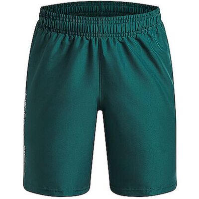 UNDER ARMOUR Kinder Fitnessshorts UA gewebte Wdmk dunkelgrün 152-158 B UNDER ARMOUR Kinder Fitnessshorts UA gewebte Wdmk dunkelgrün 152-158 B