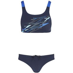 SPEEDO Damen Bikini Medley Logo V-Back dunkelblau 38 W SPEEDO Damen Bikini Medley Logo V-Back dunkelblau 38 W