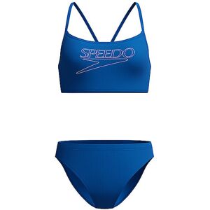 SPEEDO Damen Bikini Endurance Logo blau 38 W SPEEDO Damen Bikini Endurance Logo blau 38 W