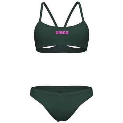 ARENA Damen Bikini Bandeau Solid olive 36 W ARENA Damen Bikini Bandeau Solid olive 36 W