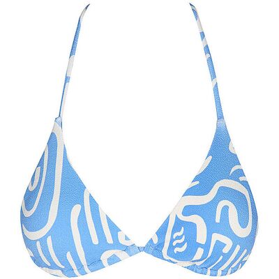 BILLABONG Damen Bikinioberteil Me Love Multi Tri blau M W BILLABONG Damen Bikinioberteil Me Love Multi Tri blau M W
