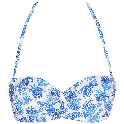 DARLING HARBOUR Damen Bikinioberteil Twisted blau 40C W DARLING HARBOUR Damen Bikinioberteil Twisted blau 40C W