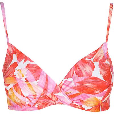 DARLING HARBOUR Damen Bikinioberteil Twisted rot 38 W DARLING HARBOUR Damen Bikinioberteil Twisted rot 38 W
