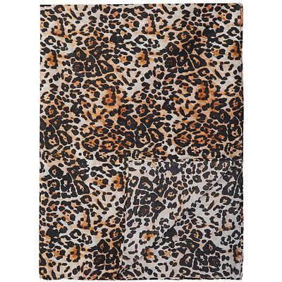DARLING HARBOUR Damen Pareo Gross Leopard schwarz W DARLING HARBOUR Damen Pareo Gross Leopard schwarz W