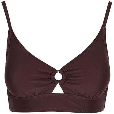LASCANA Damen Bikinioberteil Bralette dunkelrot 40 C/D W LASCANA Damen Bikinioberteil Bralette dunkelrot 40 C/D W