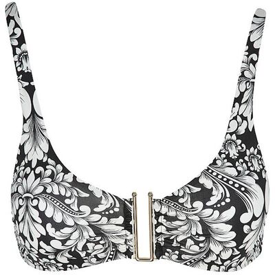 MRS & HUGS Damen Bikinioberteil Spange schwarz 38 W MRS & HUGS Damen Bikinioberteil Spange schwarz 38 W