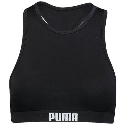 Puma Damen Bikinioberteil Racerback schwarz M W Puma Damen Bikinioberteil Racerback schwarz M W