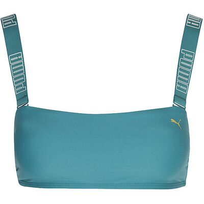 Puma Damen Bikinioberteil Bandeau petrol M W Puma Damen Bikinioberteil Bandeau petrol M W