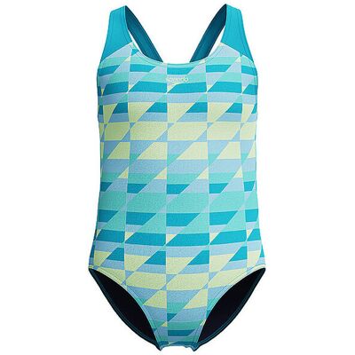 SPEEDO Mädchen Badeanzug Print Splahback mint 152 B SPEEDO Mädchen Badeanzug Print Splahback mint 152 B