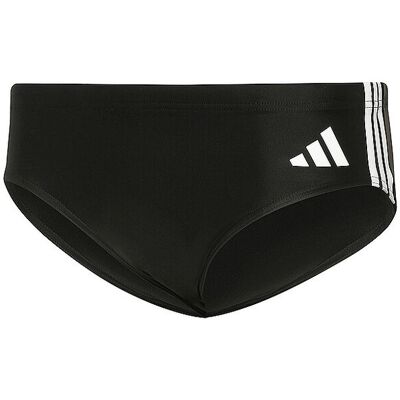 Adidas Herren Badeslip 3S schwarz 5 (M) M Adidas Herren Badeslip 3S schwarz 5 (M) M