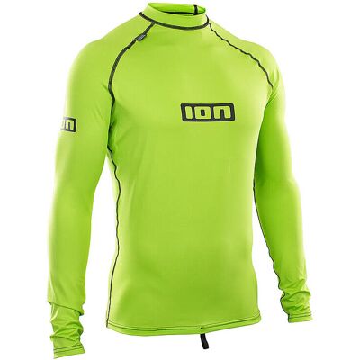 ION Herren Shirt Rashguard Promo grün S M ION Herren Shirt Rashguard Promo grün S M