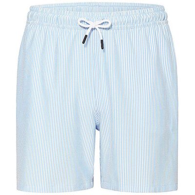 PAUL Herren Badeshorts Striped hellblau L M PAUL Herren Badeshorts Striped hellblau L M