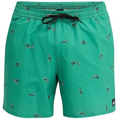 QUIKSILVER Herren Badeshorts Stretch Printed Volley 16 grün XXL M QUIKSILVER Herren Badeshorts Stretch Printed Volley 16 grün XXL M