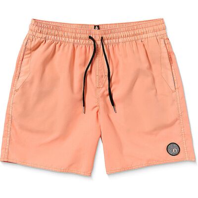 VOLCOM Herren Badeshorts Center Trunk 17 koralle L M VOLCOM Herren Badeshorts Center Trunk 17 koralle L M