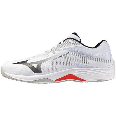 MIZUNO Herren Hallenschuhe Lightning Select weiss 46 M MIZUNO Herren Hallenschuhe Lightning Select weiss 46 M