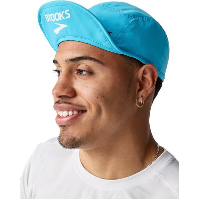 BROOKS Kappe Lightweight Packable 2.0 hellblau S/M B BROOKS Kappe Lightweight Packable 2.0 hellblau S/M B
