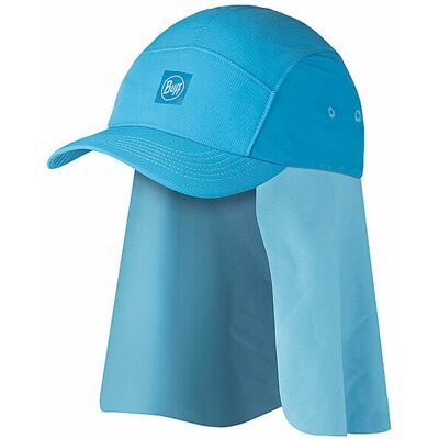 BUFF Kinder Kappe Desert mit Nackenschutz blau B BUFF Kinder Kappe Desert mit Nackenschutz blau B