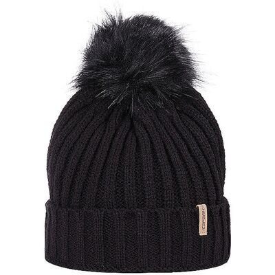 ICEPEAK Damen Mütze Hazen Bommel schwarz W ICEPEAK Damen Mütze Hazen Bommel schwarz W