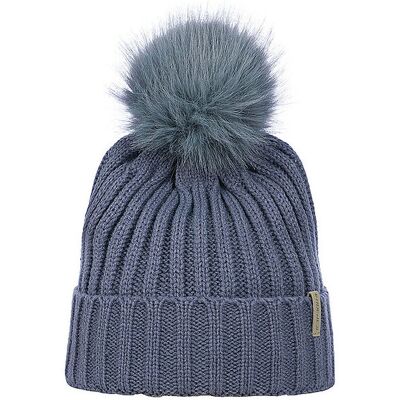 ICEPEAK Damen Mütze Hazen Bommel lila W ICEPEAK Damen Mütze Hazen Bommel lila W