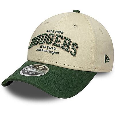 NEW ERA Kappe Wordmark Dodgers creme B NEW ERA Kappe Wordmark Dodgers creme B
