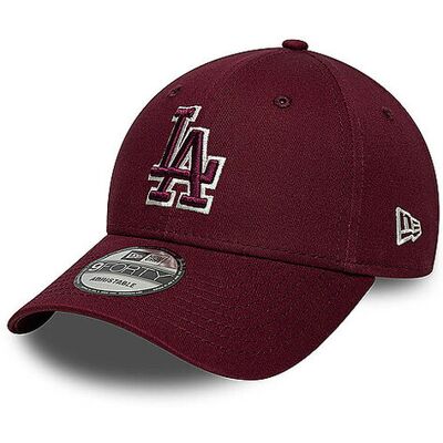 NEW ERA Kappe Team Outline 9FORTY La Dodgers dunkelrot B NEW ERA Kappe Team Outline 9FORTY La Dodgers dunkelrot B