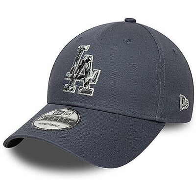 NEW ERA Kappe Team Outline Camo 9FORTY La Dodgers grau B NEW ERA Kappe Team Outline Camo 9FORTY La Dodgers grau B