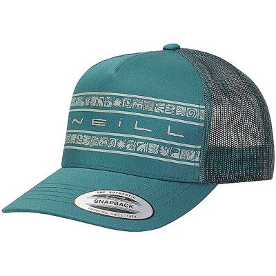 O'NEILL Herren Kappe Flower Trucker dunkelgrün M O'NEILL Herren Kappe Flower Trucker dunkelgrün M