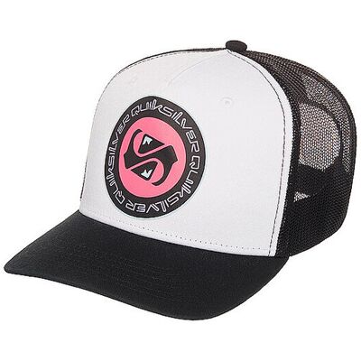 QUIKSILVER Kinder Kappe Decades Cotton Trucker schwarz B QUIKSILVER Kinder Kappe Decades Cotton Trucker schwarz B