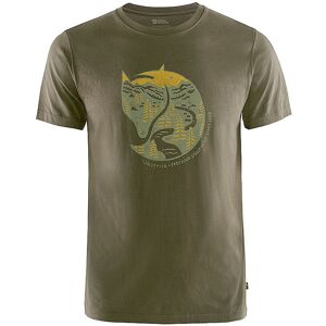 FJÄLLRÄVEN Herren T-Shirt Arctic Fox olive S M FJÄLLRÄVEN Herren T-Shirt Arctic Fox olive S M