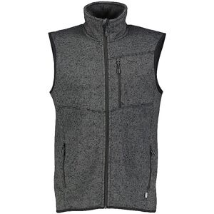 MERU Herren Weste Bergen Strickfleece schwarz 4XL M MERU Herren Weste Bergen Strickfleece schwarz 4XL M