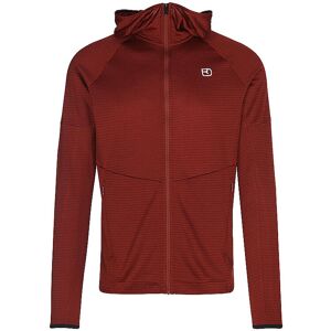 ORTOVOX Herren Fleecejacke Light Grid Hoodie dunkelrot M M ORTOVOX Herren Fleecejacke Light Grid Hoodie dunkelrot M M