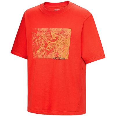 ARCTERYX Herren T-Shirt Kragg rot XL M ARCTERYX Herren T-Shirt Kragg rot XL M