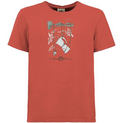 E9 Herren Klettershirt Bond dunkelrot S M E9 Herren Klettershirt Bond dunkelrot S M