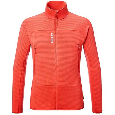 MILLET Herren Fleecejacke FUSION GRID Polartec rot S M MILLET Herren Fleecejacke FUSION GRID Polartec rot S M