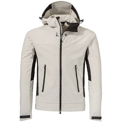 SCHÖFFEL Herren Softshelljacke Style Blaueis Hoodie weiss 48 M SCHÖFFEL Herren Softshelljacke Style Blaueis Hoodie weiss 48 M