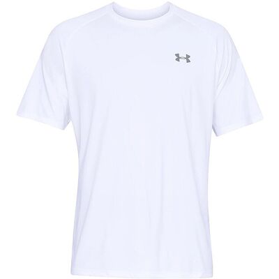 UNDER ARMOUR Herren Fitnessshirt UA Tech 2.0 weiss S M UNDER ARMOUR Herren Fitnessshirt UA Tech 2.0 weiss S M