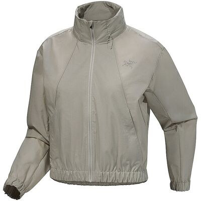 ARCTERYX Damen Windbreaker Naya Cropped Stow Hoodie grau S W ARCTERYX Damen Windbreaker Naya Cropped Stow Hoodie grau S W
