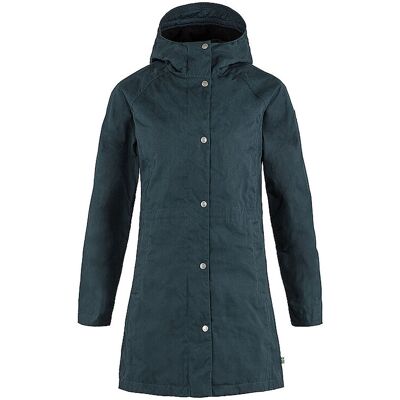 FJÄLLRÄVEN Damen Winterparka Karla Hydratic Hoodie dunkelblau S W FJÄLLRÄVEN Damen Winterparka Karla Hydratic Hoodie dunkelblau S W