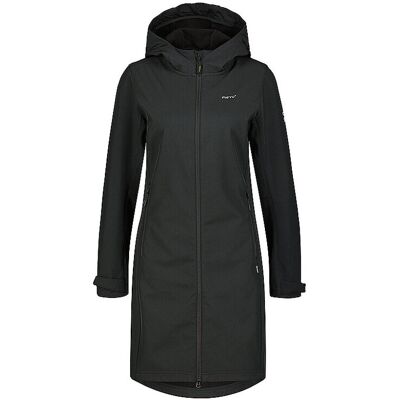 MERU Damen Winter Softshellmantel Touloluse Hoodie schwarz 34 W MERU Damen Winter Softshellmantel Touloluse Hoodie schwarz 34 W